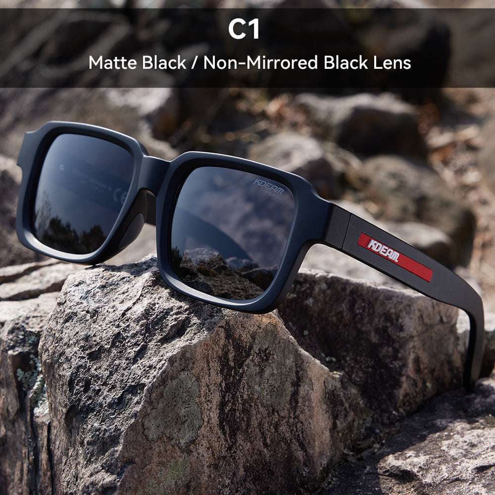 TR90 Colorful Polarized Sunglasses Square