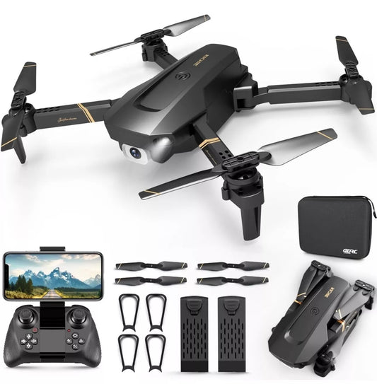 UK 4DRC V4 Foldable Mini Drone With Camera 4K 1080P HD Drone ,3 Batteries,Drones For Adults Kids,Remote-controlled Quadcopter,Logistics Is Randomly Sent By Evri,Royal Mail,Amazon Logistics,