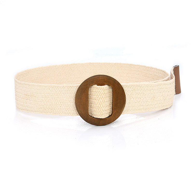 Bohemian Holiday Linen Woven Belt