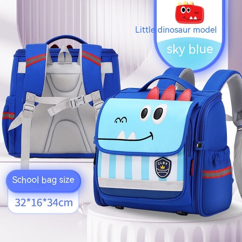 Raw Schoolbag Backpack Spine Protection Female