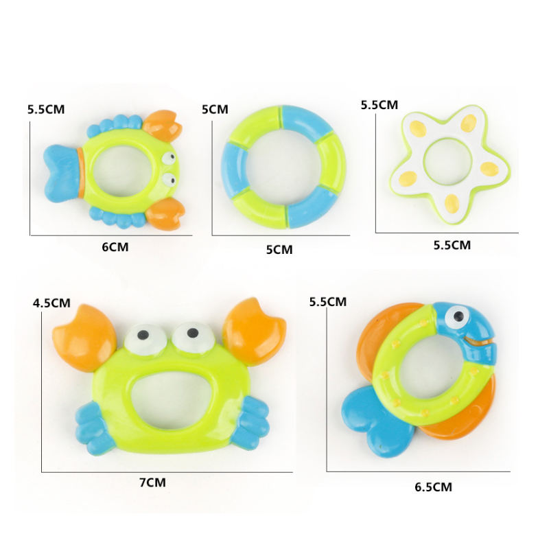 Children's Puzzle Octopus Throwing Circle Small Octopus Squid Bathing and Playing in Water Octopus Pond Glue Toy - Ectron Online