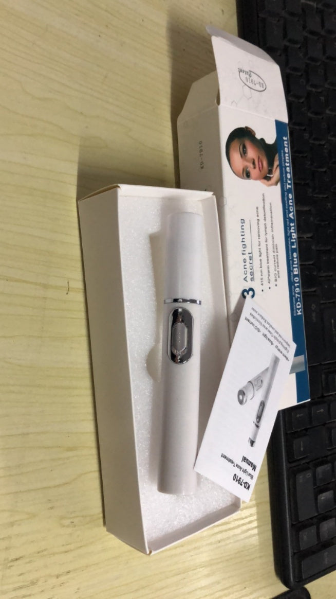Blue Light Therapy Acne Laser Pen Soft Scar Wrinkle Removal Treatment Device Skin Care Beauty Equipment - Ectron Online