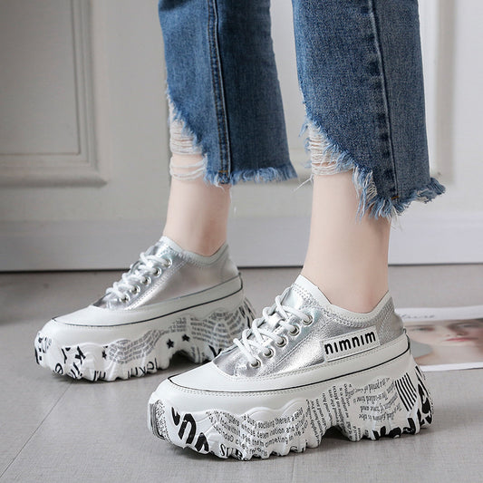 Stylish Platform Sneakers for Casual Wear Casual platform platform sneakers | Ectron Online