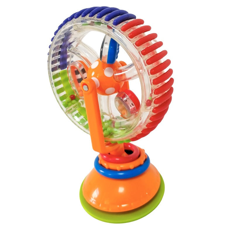 Baby puzzle tricolor rotating Ferris wheel suction cup multifunctional toy for children - Ectron Online