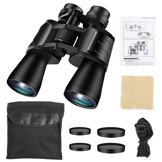 Portable Zoom Binoculars with FMC Lens | Low Light Night Vision HD