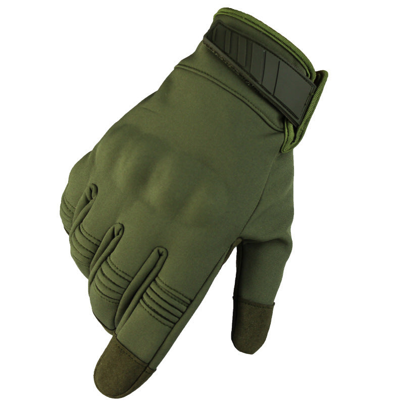 Green tactical glove