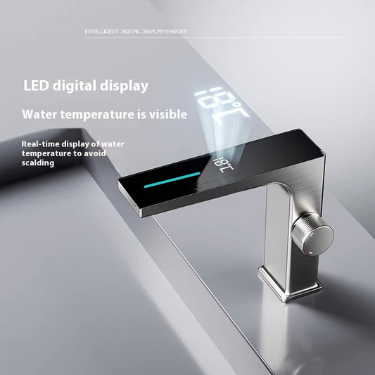 Intelligent Digital Display Basin Faucet