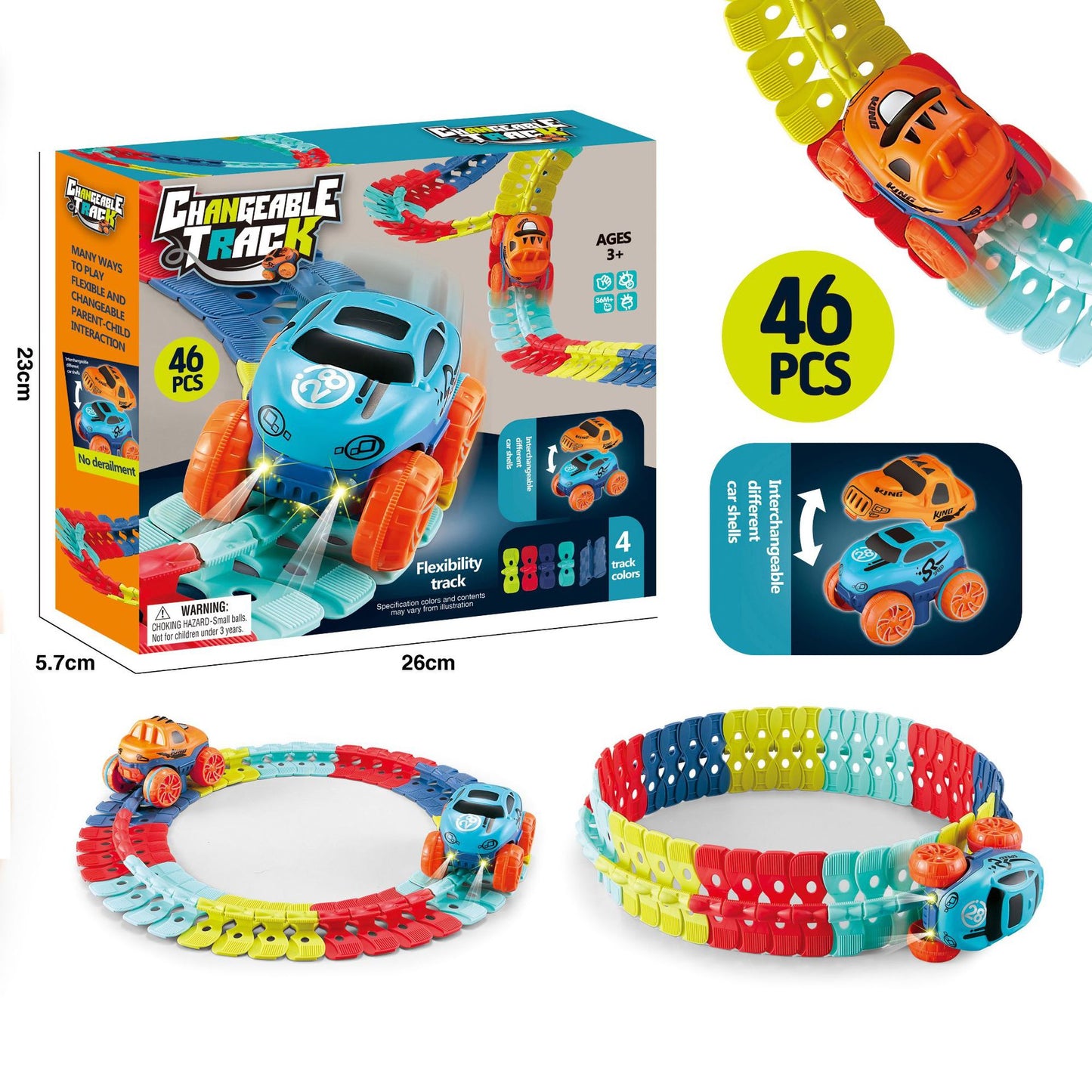 Children's Educational Toys Variety Train Assembled Car Track Electric Light Railcar For Boys - Ectron Online