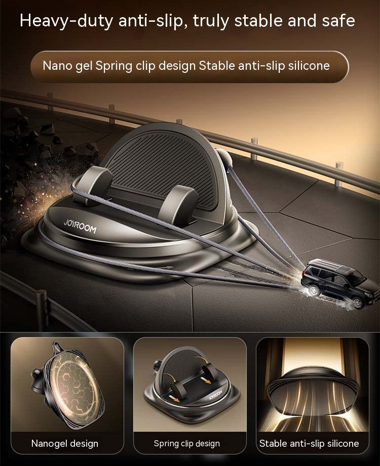 Universal Car Phone Holder Anti-Slip Pad Mat Phone Holder Dashboard Upgraded Reusable Silicone Phone Mount For Car Dash - Ectron Online