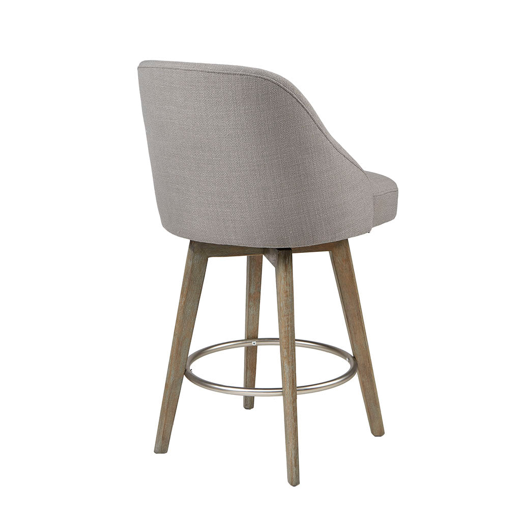 Swivel Counter Stool - Modern Backless Kitchen Bar Stool