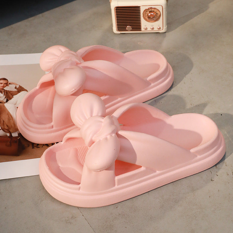 Women's Anti-skid Cute Bow Tie Sandals