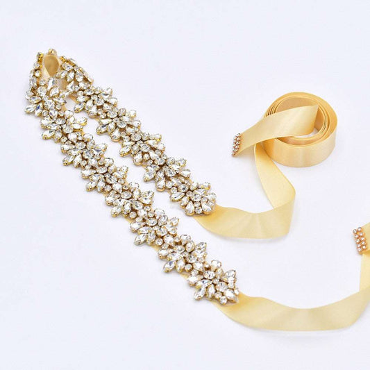 Handmade Luxury Rhinestone Sequin Belt