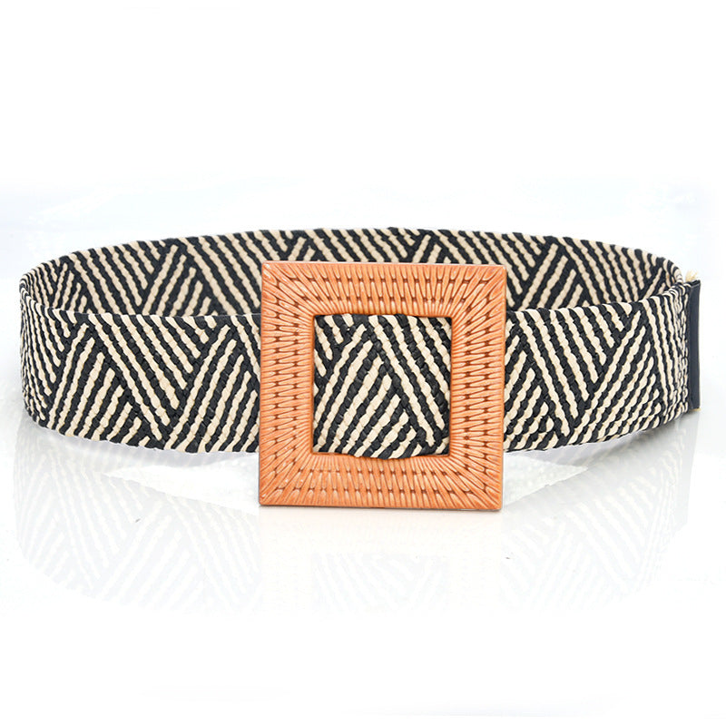 Bohemian Holiday Linen Woven Belt