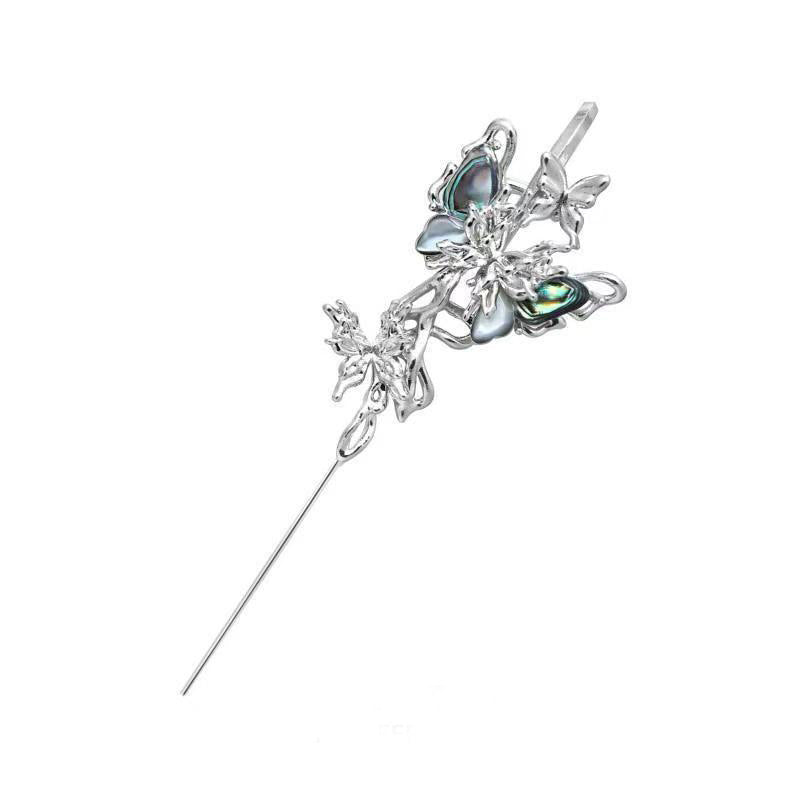 Graceful Personality Piercing Butterfly Diamond Stud Earrings Advanced