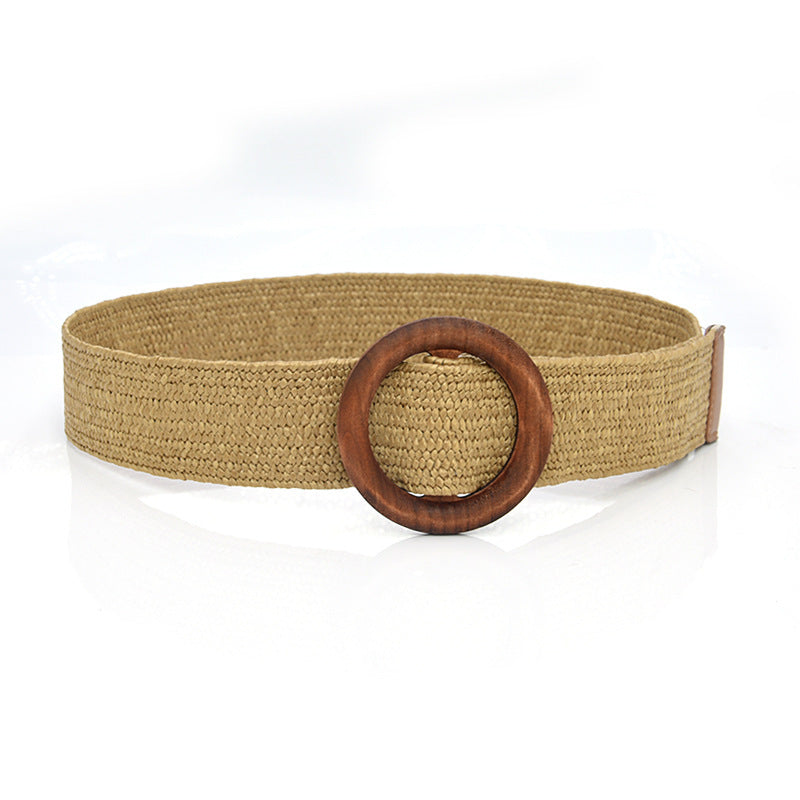 Bohemian Holiday Linen Woven Belt