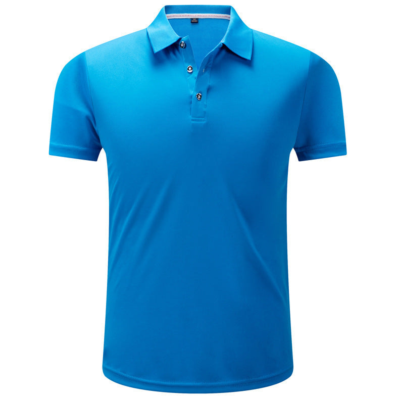 Crew neck breathable sports advertising shirt