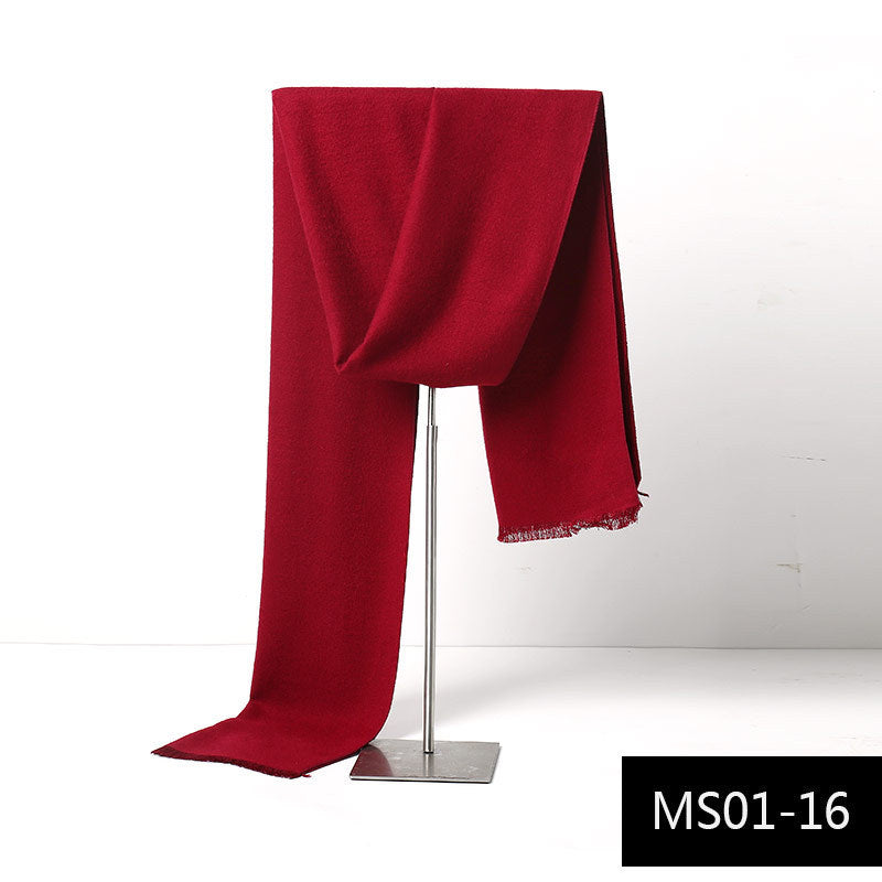 Men's Autumn And Winter Cashmere Warm Scarf