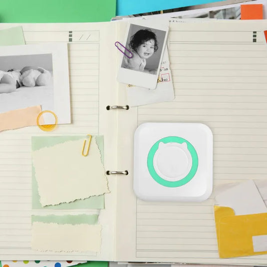 Pocket Wireless Thermal Printer | Portable Inkless Mini Sticker Maker