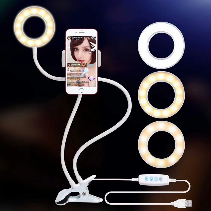 Anchor mobile phone frame fill light mobile phone live support network red live anchor fill light bracket - Ectron Online