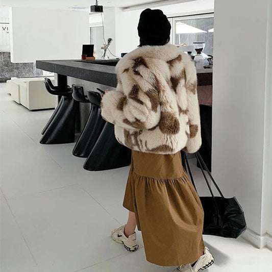 Women's Lamb Fur Coat (Shearling Style)