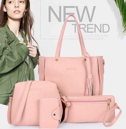 Pack of 4 Shoulder Bag Set - Versatile & Stylish Bags Pack of 4 Shoulder Bag Set | Ectron Online