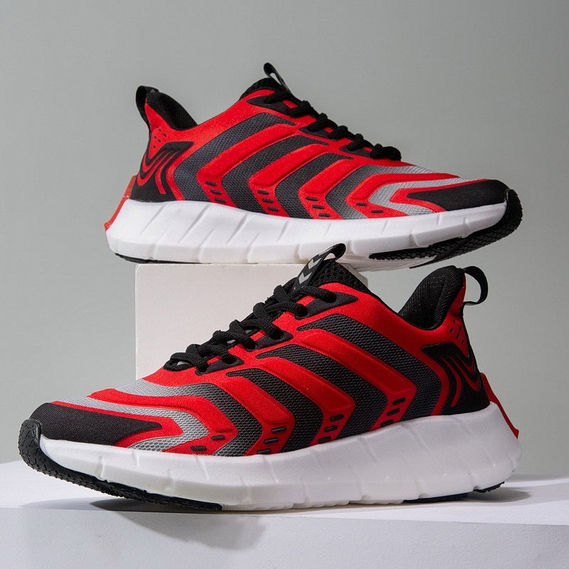 Three-dimensional upper flat sneakers