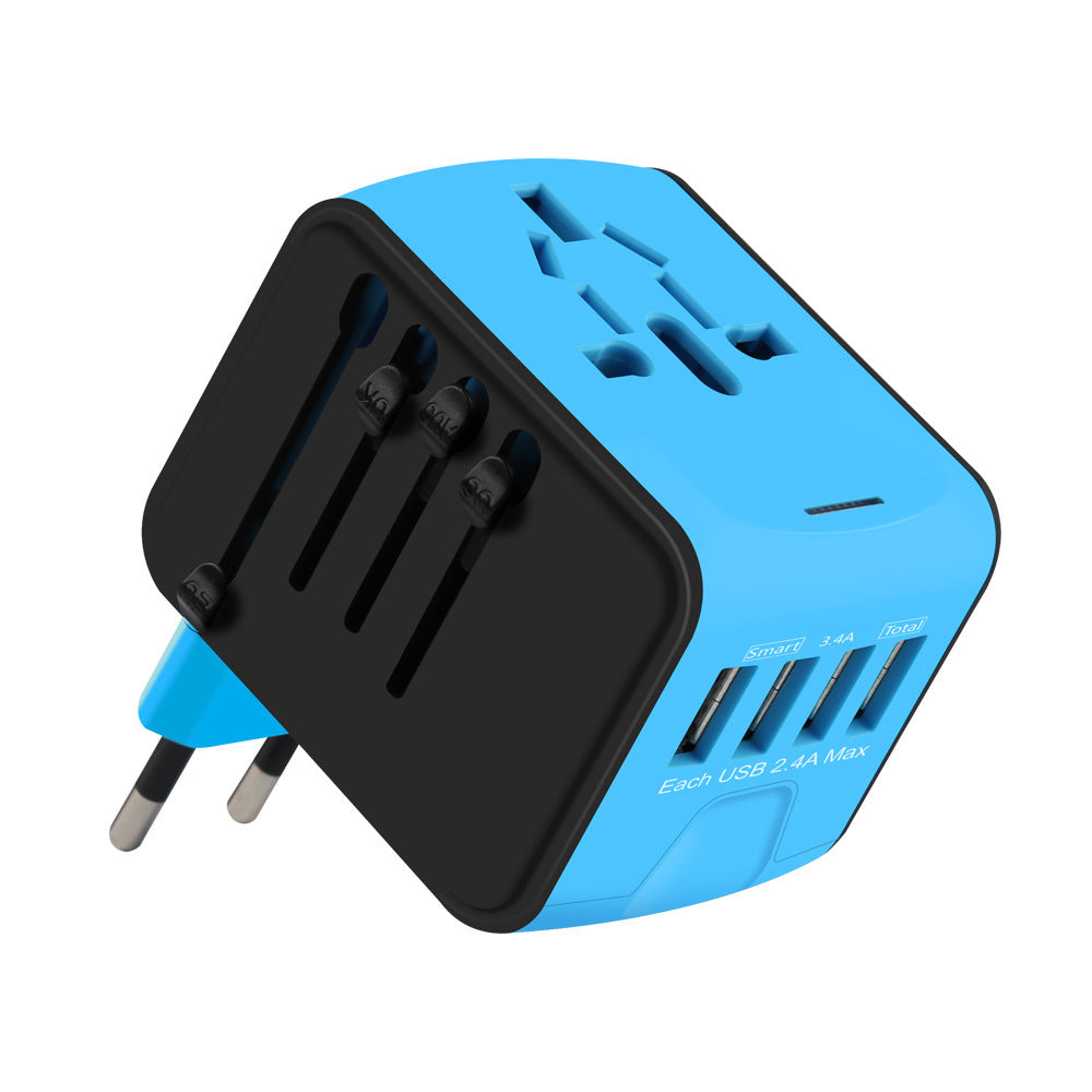 Travel Multifunctional 4 Charging Dock USB Converter - Ectron Online