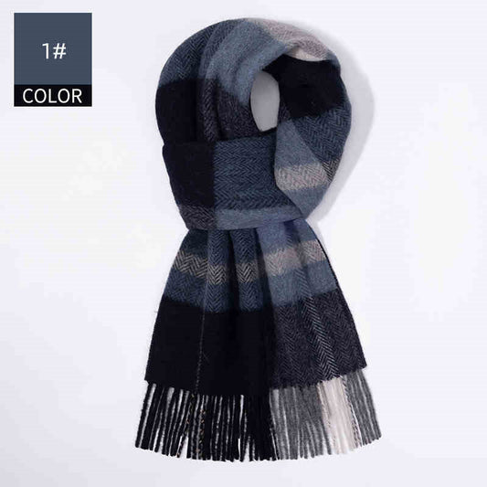 New Men's Cashmere Scarf Winter New Men's Cashmere Scarf | Ectron Online