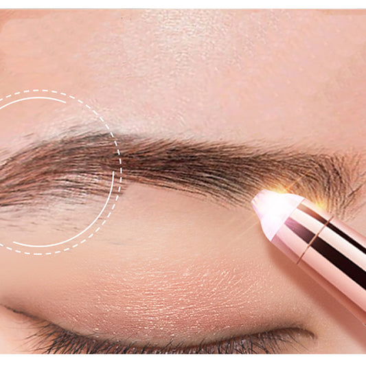 Eyebrow Epilator Maquiagem Profissional Completa Trymer Do Brwi Eye Brow Trimmer For Rasoir Visage Femme Make Up Eye Brow Shaper - Ectron Online