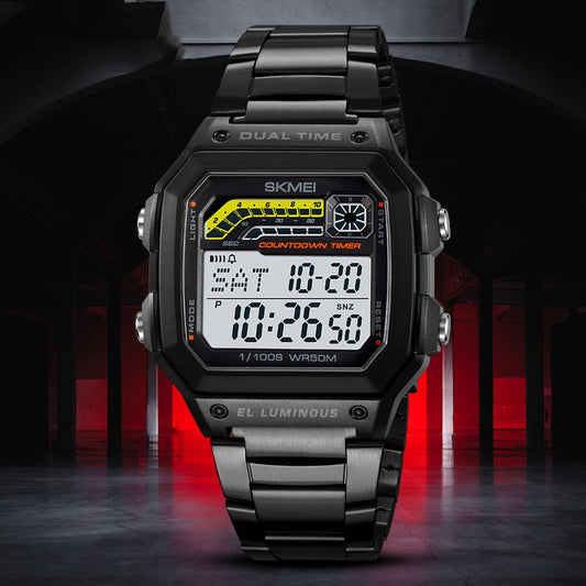 Men's Electronic Waterproof Watch Men's Electronic Watch Luminous Waterpro | Ectron Online