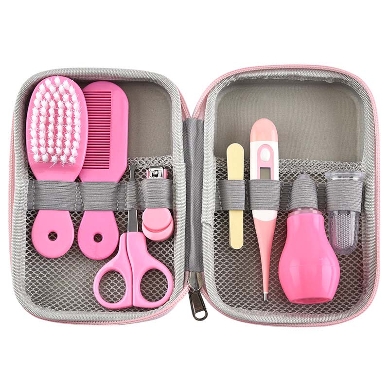 8pcs/set Baby Nail Scissors Clipper Portable Infant Child Healthcare Tools Sets Newborn Grooming Care Kits for Toddler Gift - Ectron Online