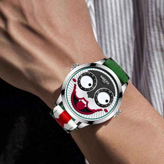 Russian Clown Men's Watch Russian Clown Men's Watch Leather Waterp | Ectron Online