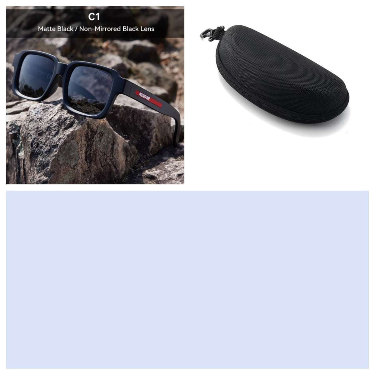 TR90 Colorful Polarized Sunglasses Square