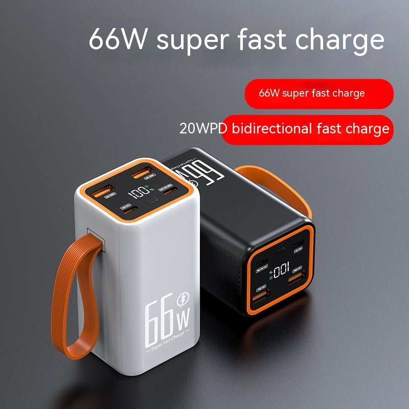 PD66W Fast Charge 20000 MA Large Capacity Mobile Power Supply - Ectron Online