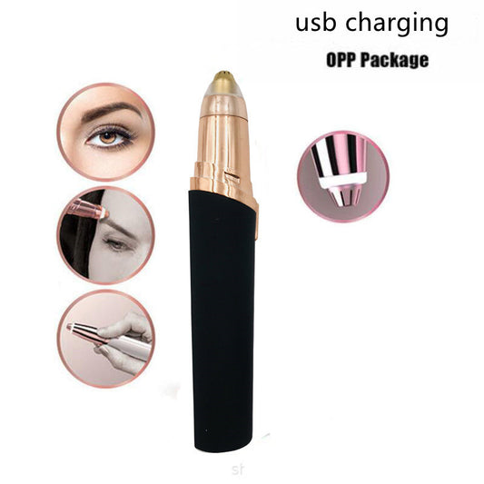 Eyebrow Epilator Maquiagem Profissional Completa Trymer Do Brwi Eye Brow Trimmer For Rasoir Visage Femme Make Up Eye Brow Shaper - Ectron Online