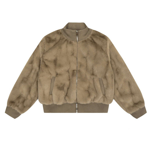 Women's Short Retro Coat - Cotton Padded Warmth & Style