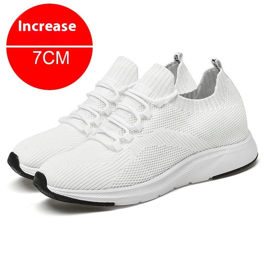 Men's Fashionable Breathable Casual Hidden Heel Sneaker