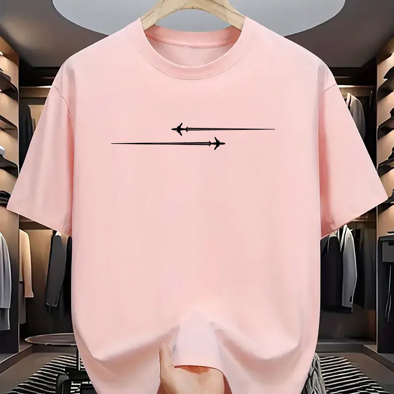 Men's Pattern Printed Sports T-Shirt