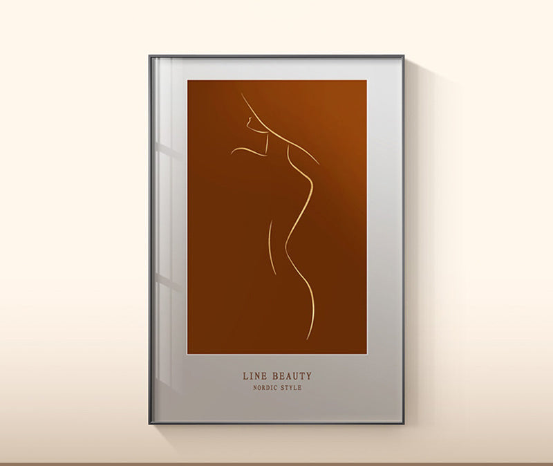 Plant Leaf Wall Art Canvas Painting - Ectron Online