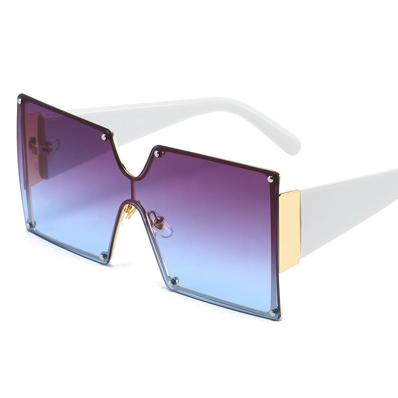 One Piece Square Sunglasses