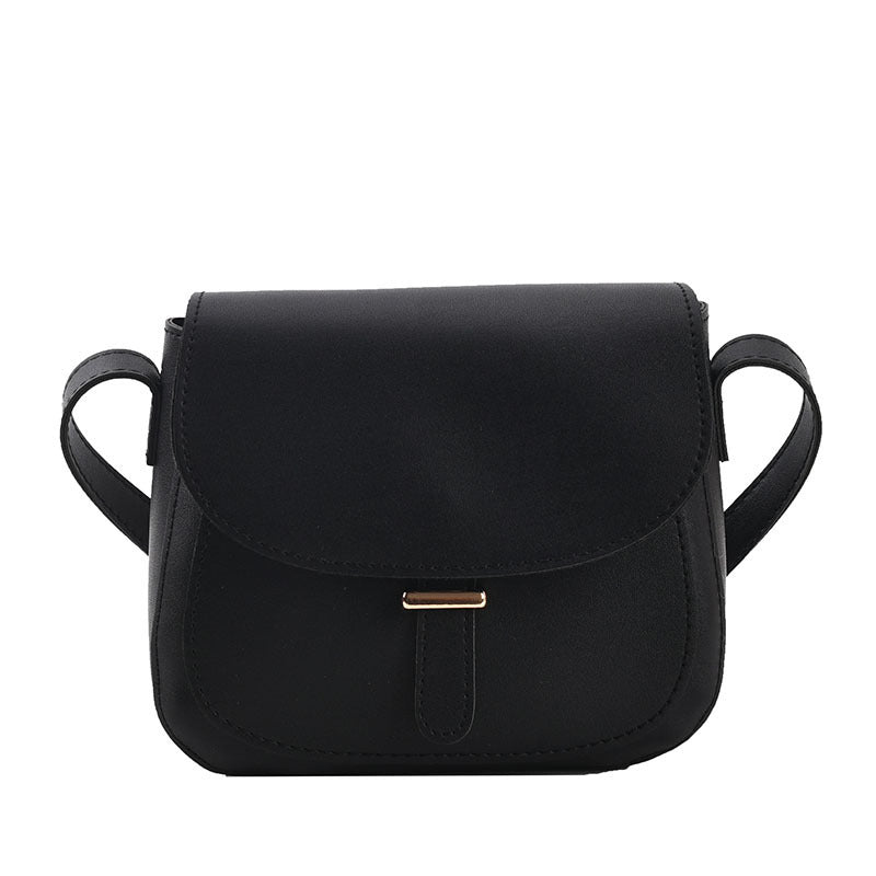 Retro Fashion Clamshell Simple Crossbody Bag