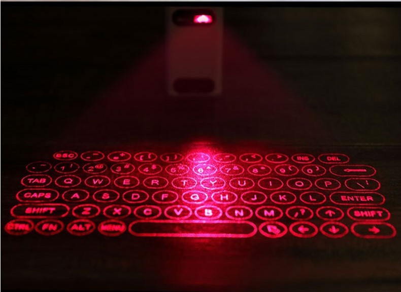 LEING FST Virtual Laser Keyboard Bluetooth Wireless Projector Phone Keyboard For Computer Pad Laptop With Mouse Function - Ectron Online