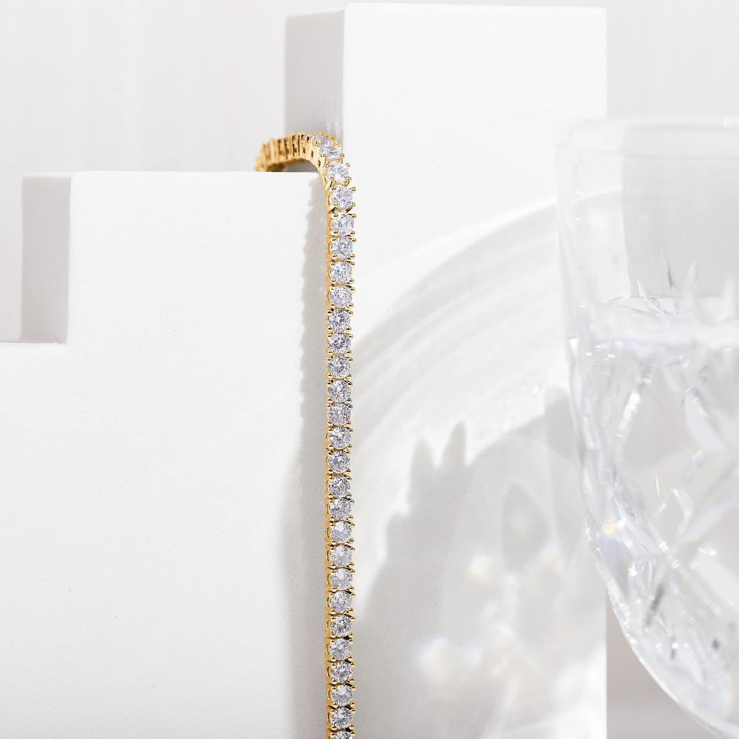 Fashion European And American Style Full Diamond Bracelet
