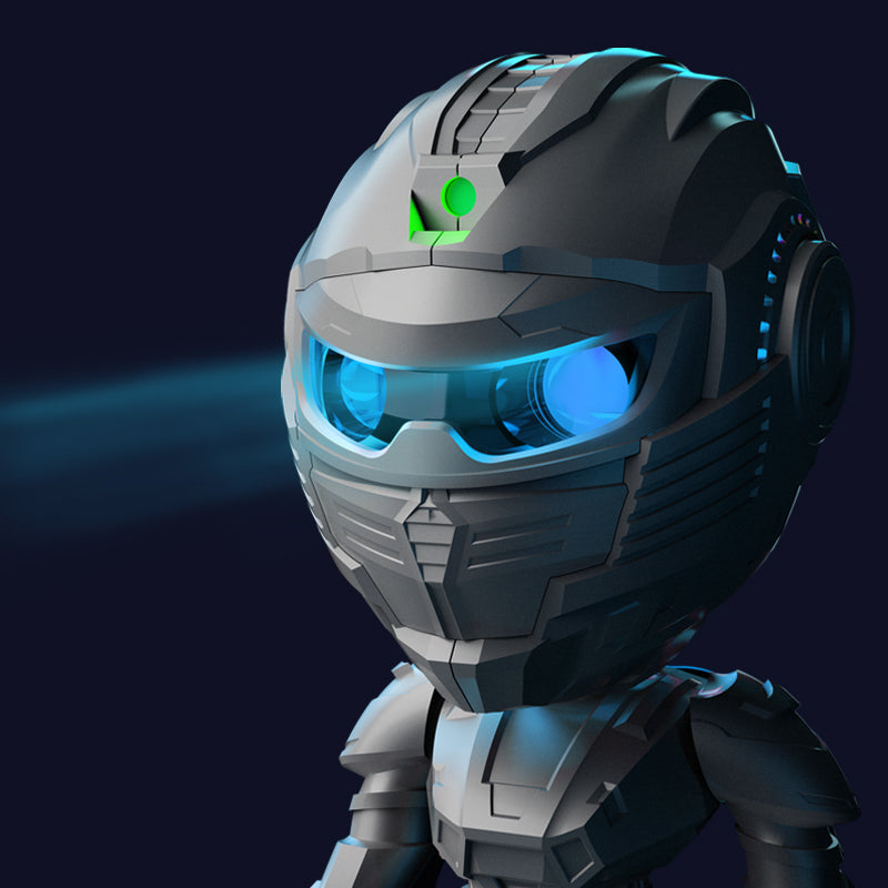 Mecha Samurai Starry Sky Projector - Custom Ambient Night Light