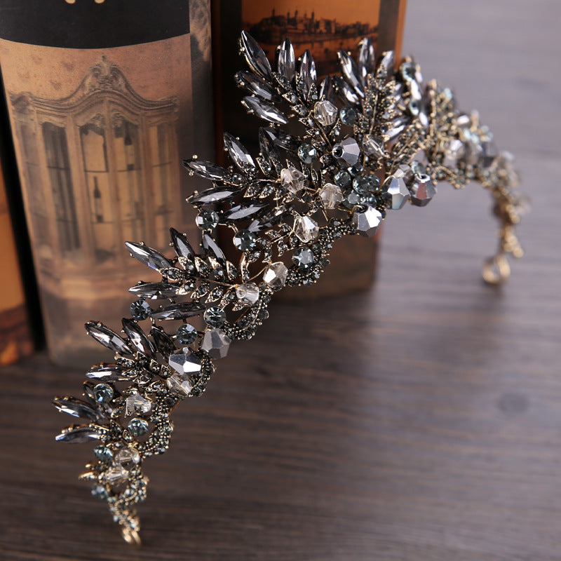 Crystal Crown, Bridal Crown, Headband, Headdress