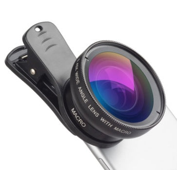 Phone Lens kit 0.45x Super Wide Angle & 12.5x Super Macro Lens HD Camera Lentes - Ectron Online
