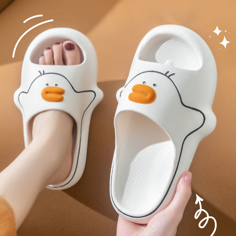 Women's Sandals Summer Student Dormitory Cute Girl Heart Indoor And Outdoor Non-slip Platform