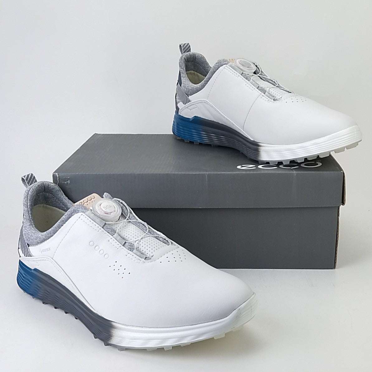 Men’s White Leather Sports Sneakers – Waterproof & Anti-Slip Men's Sports Casual White Leather Waterp | Ectron Online