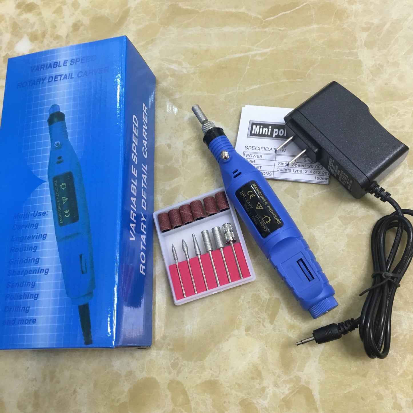 Electric Nail Polish Machine Pen Nail Art Tool - Ectron Online