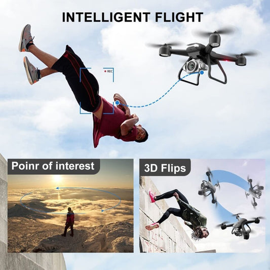 V14 Professional 6K HD Drone | Dual Camera WiFi FPV Quadcopter Kit